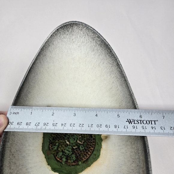 Vintage Sascha Brastoff MCM Flower Frog Bowl Gold Reflective Highlights Signed - Picture 13 of 14